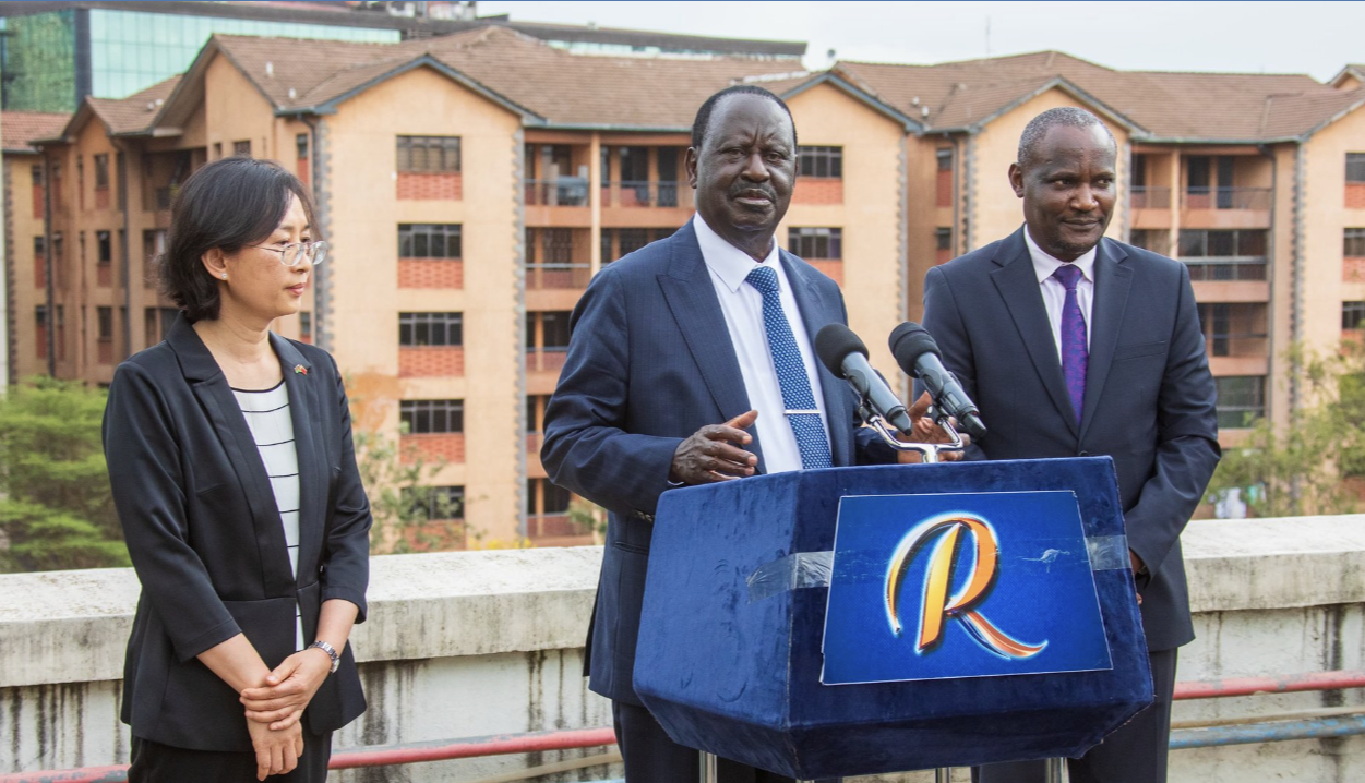 Raila, CS Mbadi meet Chinese Ambassador to Kenya