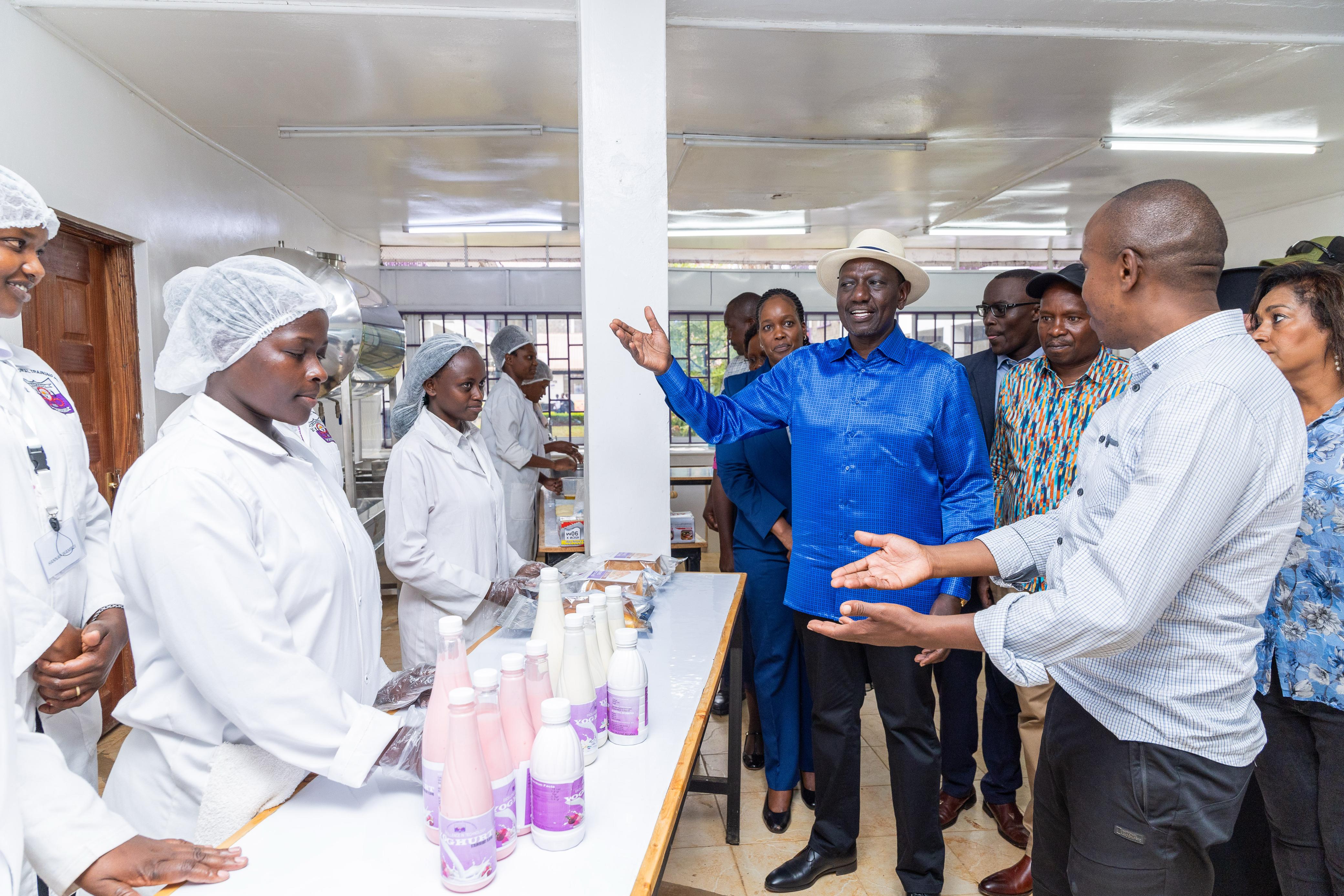 [PHOTOS] Ruto opens Renewable Energy Lab at PC Kinyanjui