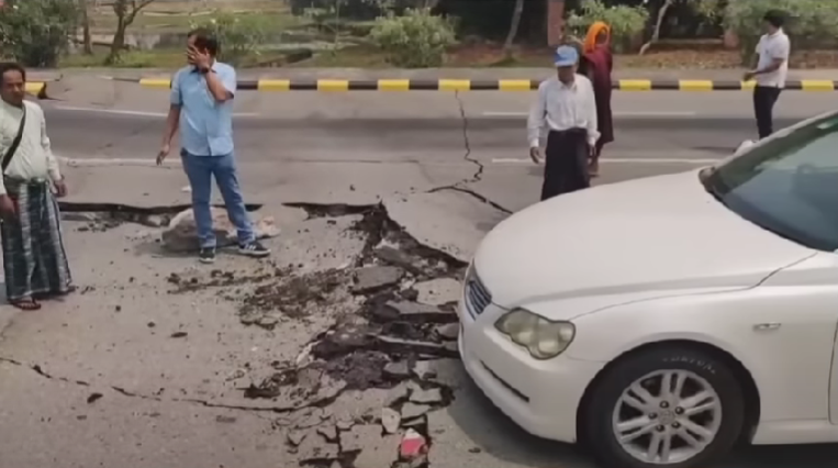 Huge quake adds to war-torn Myanmar's troubles