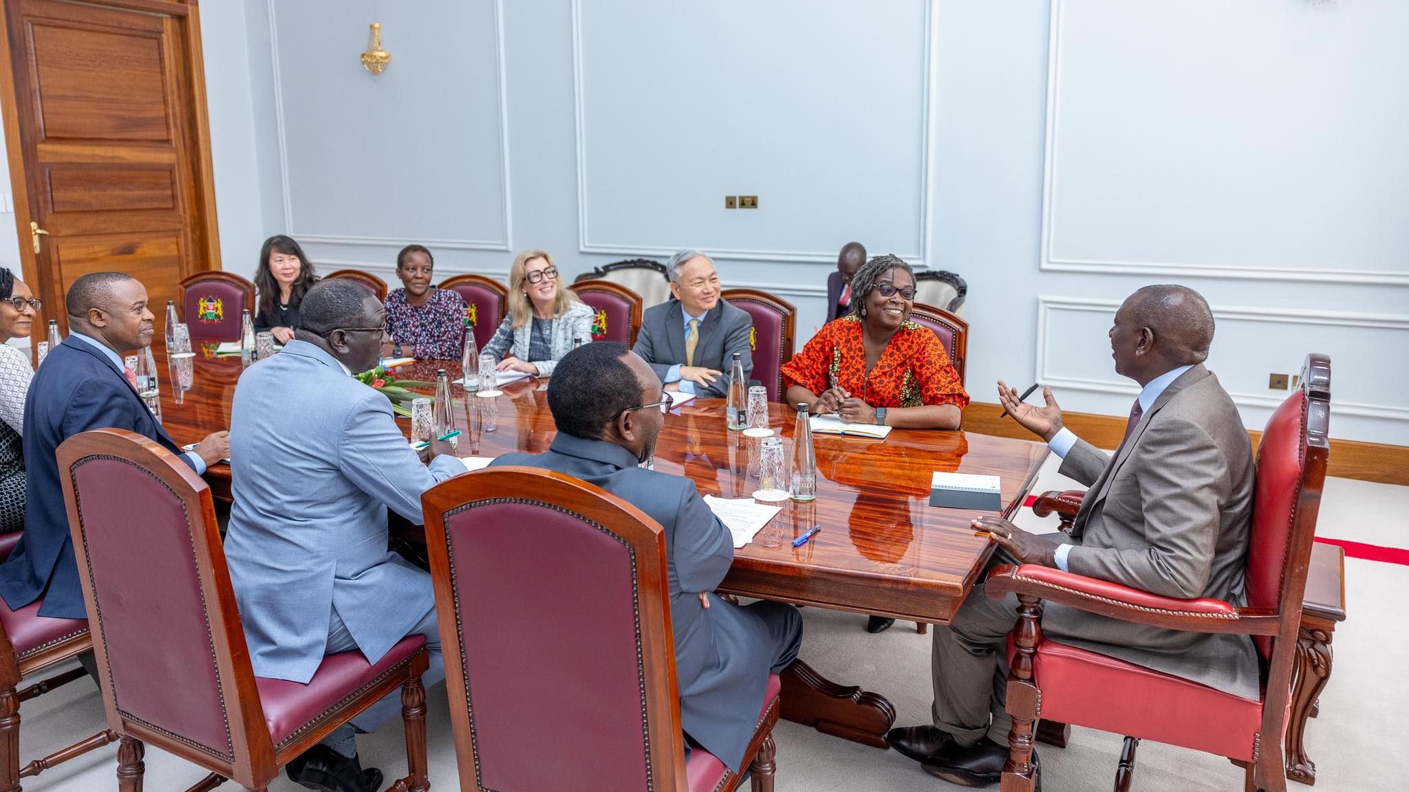 [PHOTOS]  Ruto hosts World Bank Vice-President for Eastern and Southern Africa