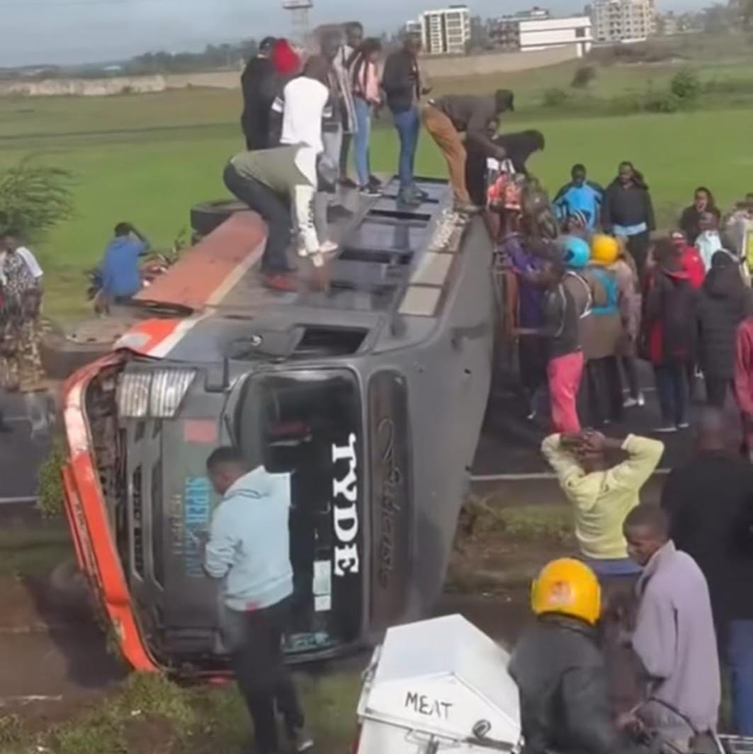 Super Metro yavunja kimya kuhusu ajali ya basi lake Thika Road, waeleza kilichotokea