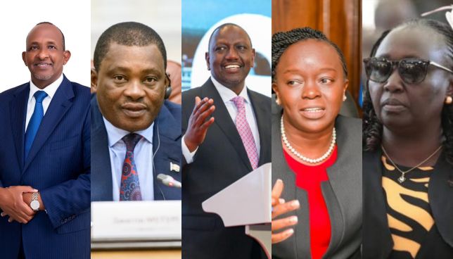President Ruto fires CS Muturi, swaps CS Duale with Deborah in new changes