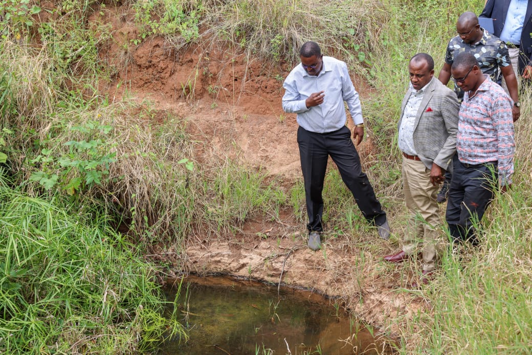 Governor Mutula unveils taskforce to address Thange oil spillage