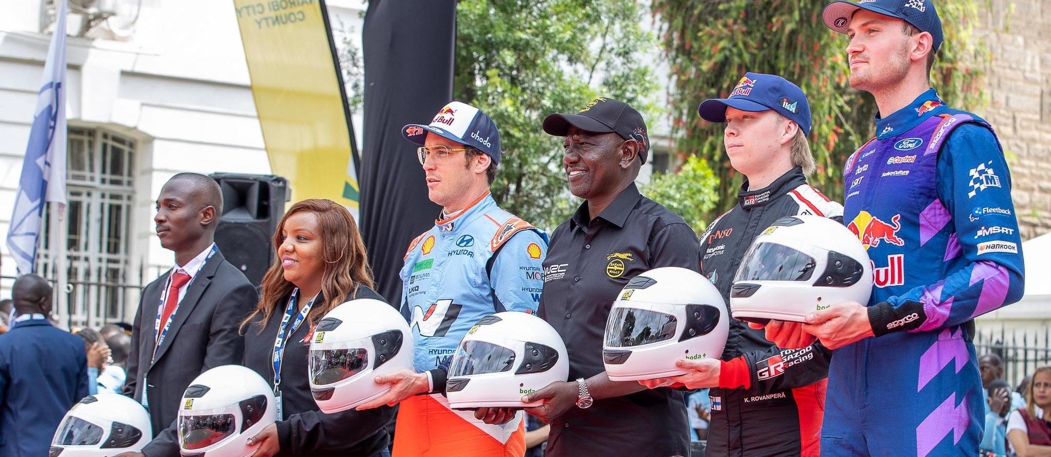 In Pictures: President Ruto Flags off 2025 WRC Safari Rally