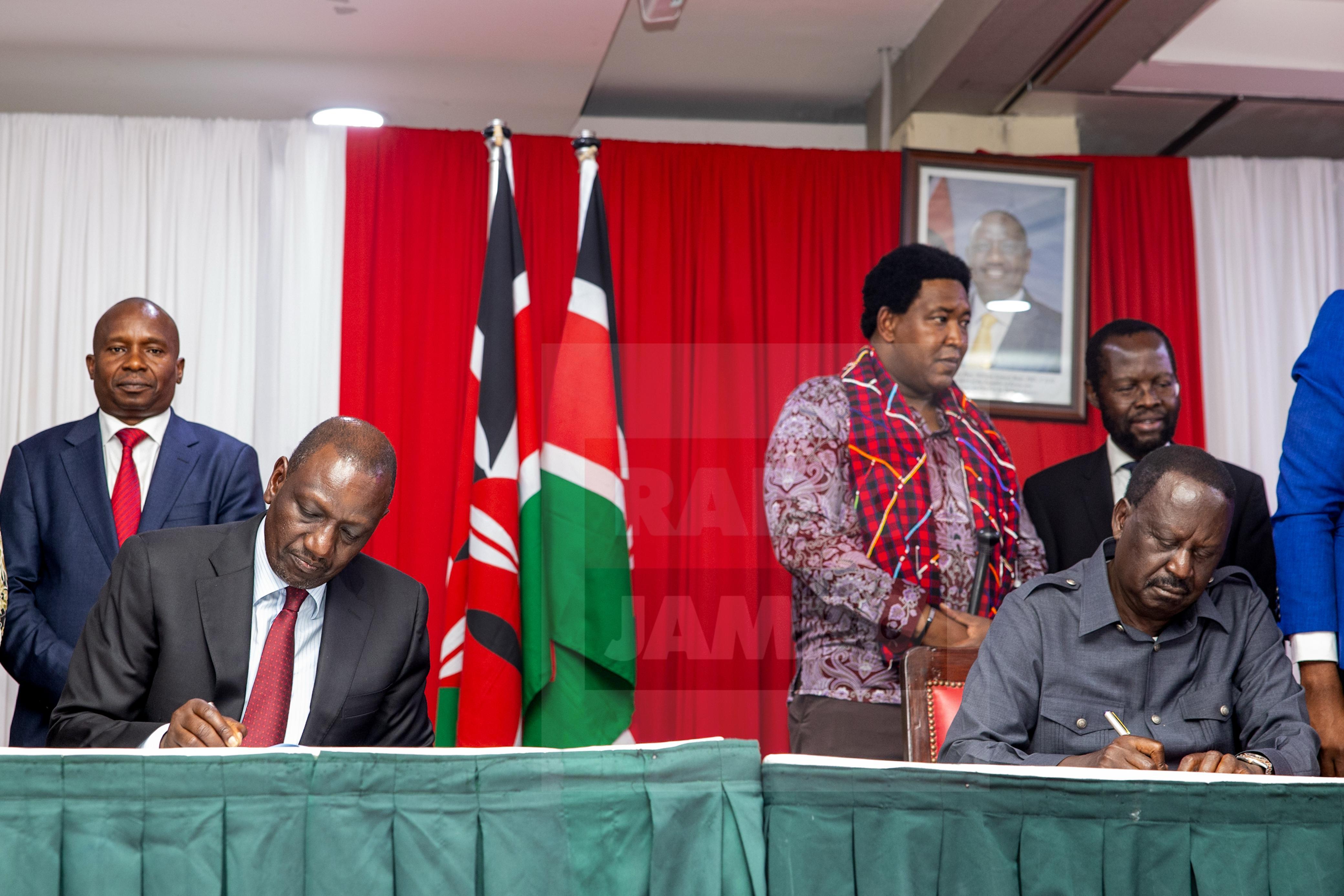 Fahamu masuala 10 ambayo Ruto na Raila wamekubaliana kushughulikia pamoja