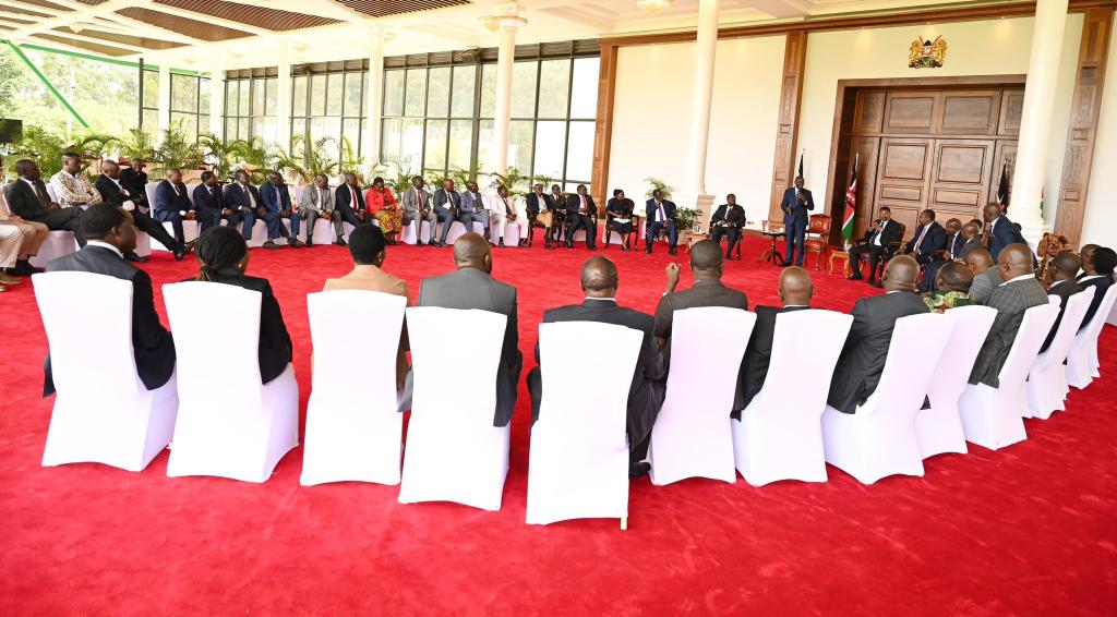 Ruto meets Western leaders at State House