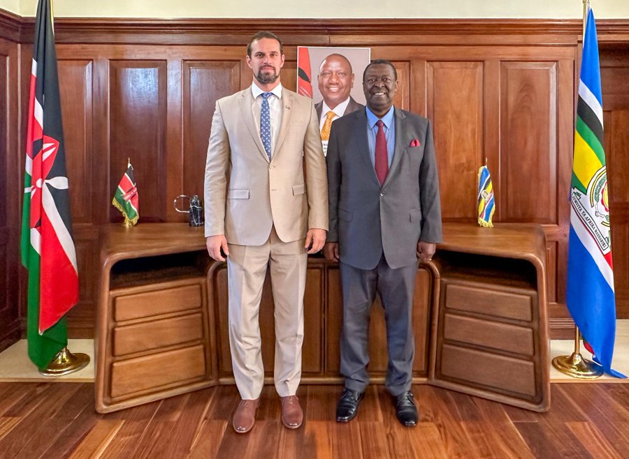 Mudavadi hosts Ambassador to Kenya Meszaros