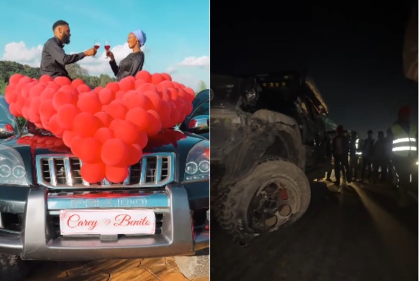 Carey Priscilla and Benito Suffer Terrible Road Accident