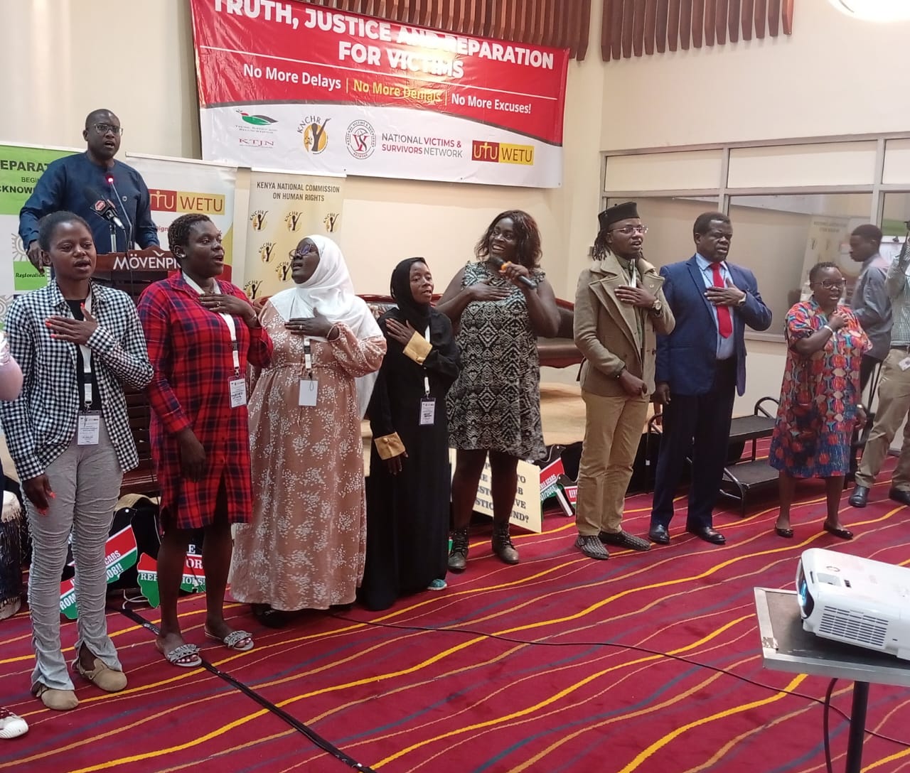 Survivors of political violence break silence, demand justice