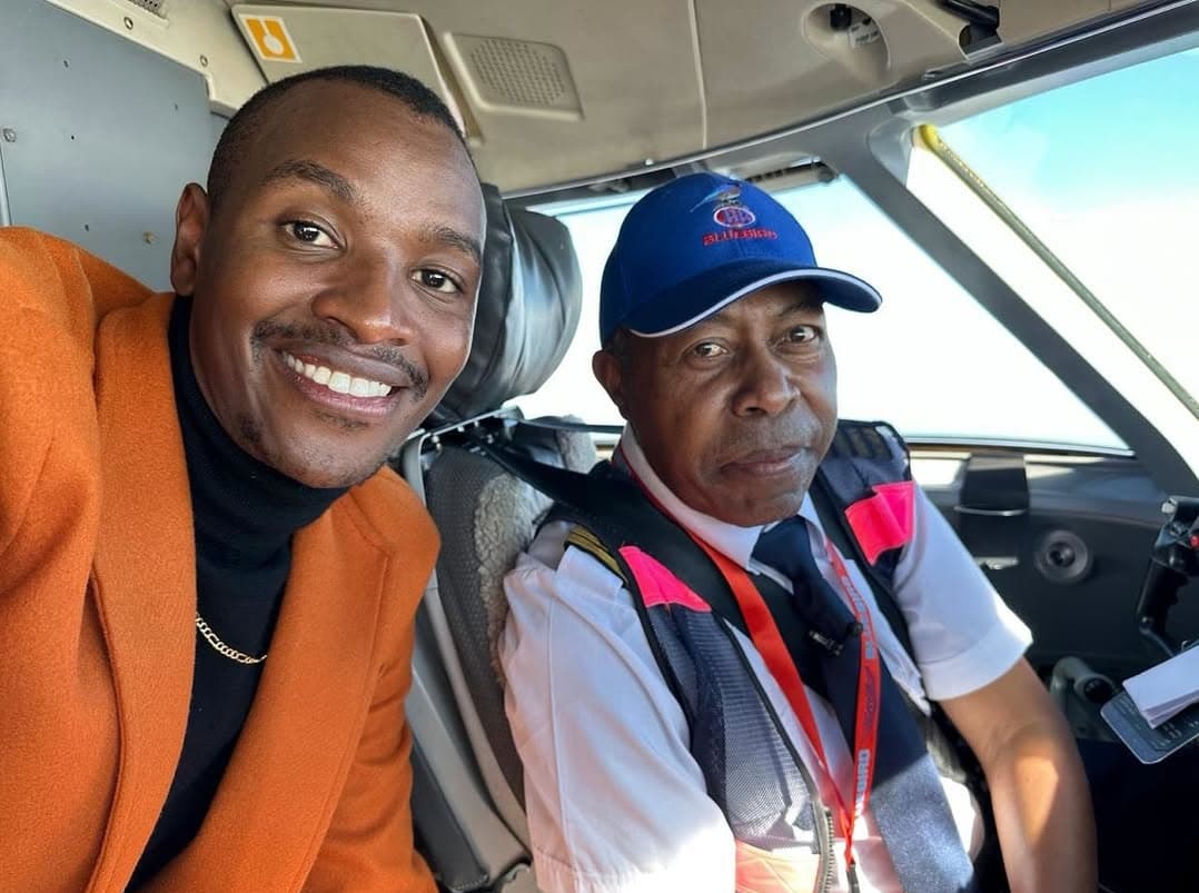 "Baba, bado siamini!" Samidoh aomboleza kwa hisia kifo cha rubani mstaafu James Gitahi