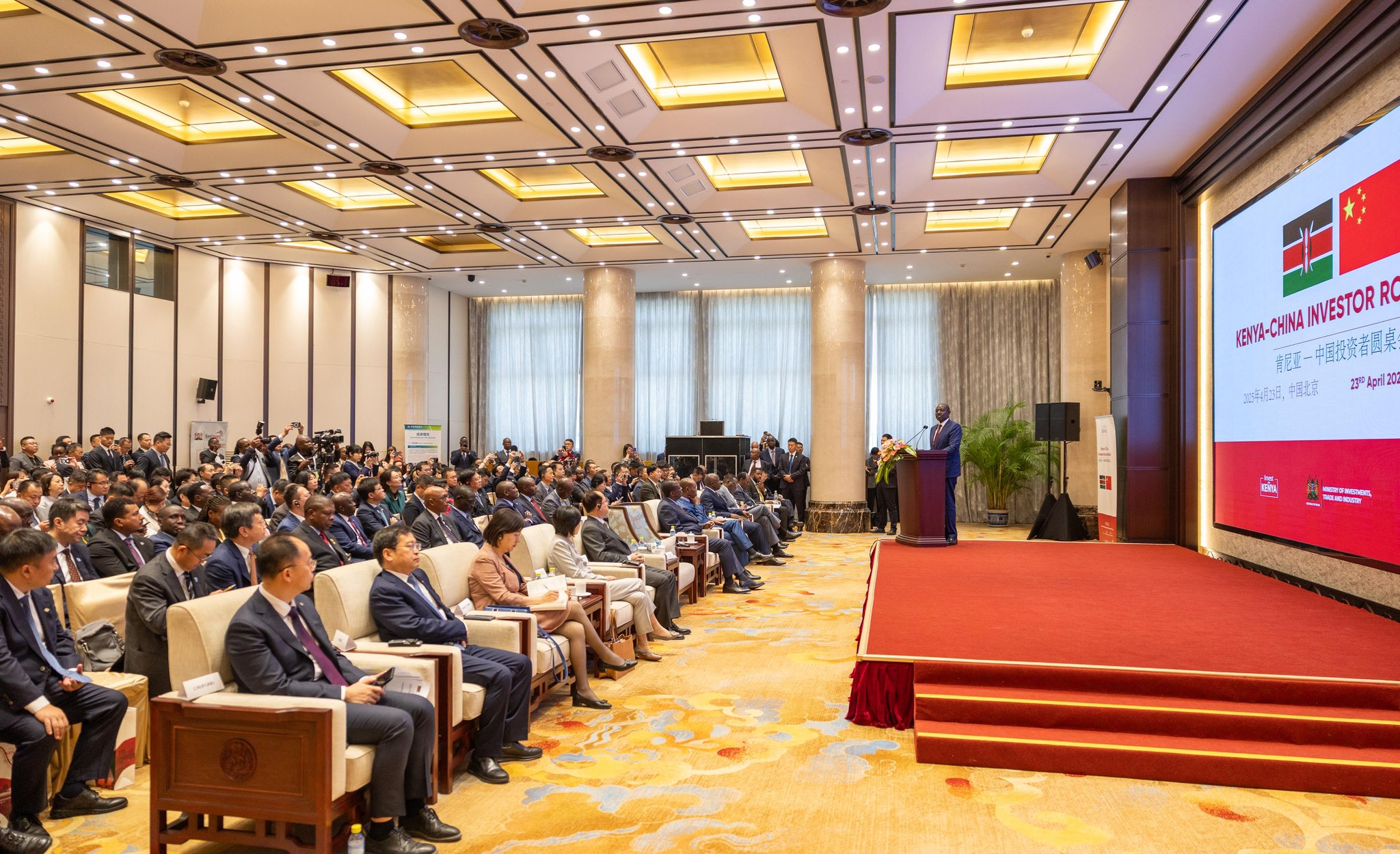 Ruto secures Sh107 billion Chinese deals