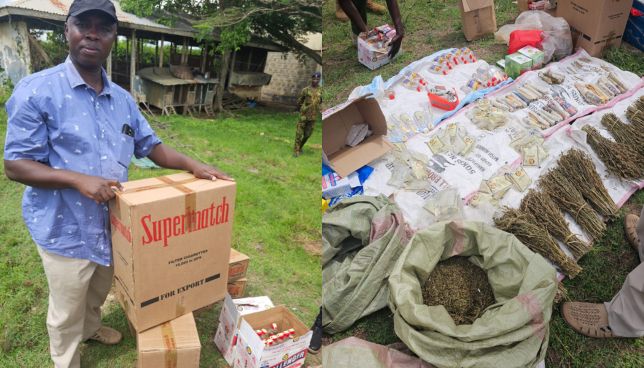 NACADA seizes Drugs & Illicit Liquor Worth Sh2.9 Million in Bondo