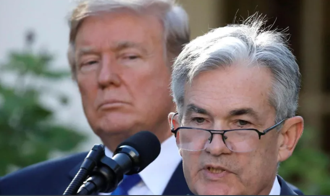 Trump says he has 'no intention of firing' Fed boss