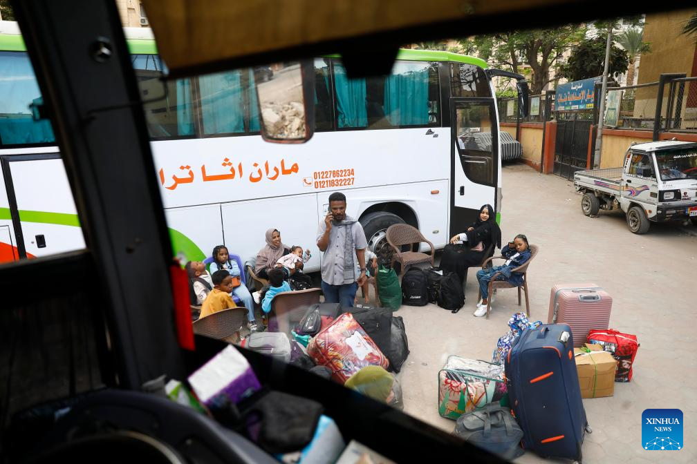 Sudanese refugees in Egypt embark on a return journey with hope for peace