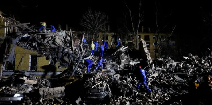 Kyiv hit by deadly Russian missile and drone attack - mayor
