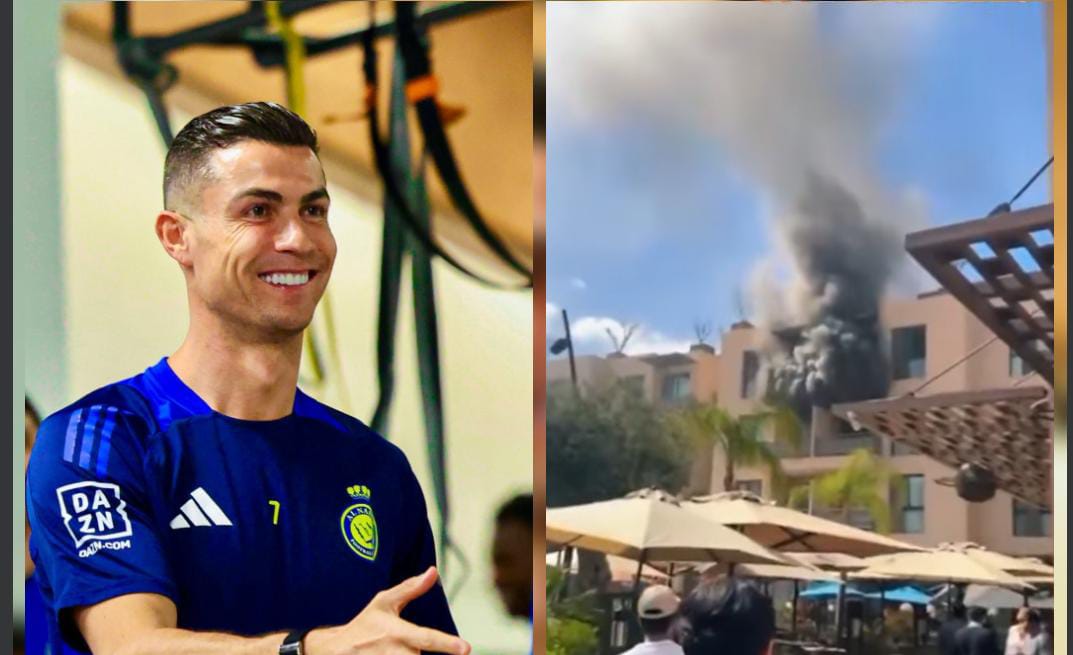 Moto wazuka katika hoteli ya Cristiano Ronaldo nchini Morocco