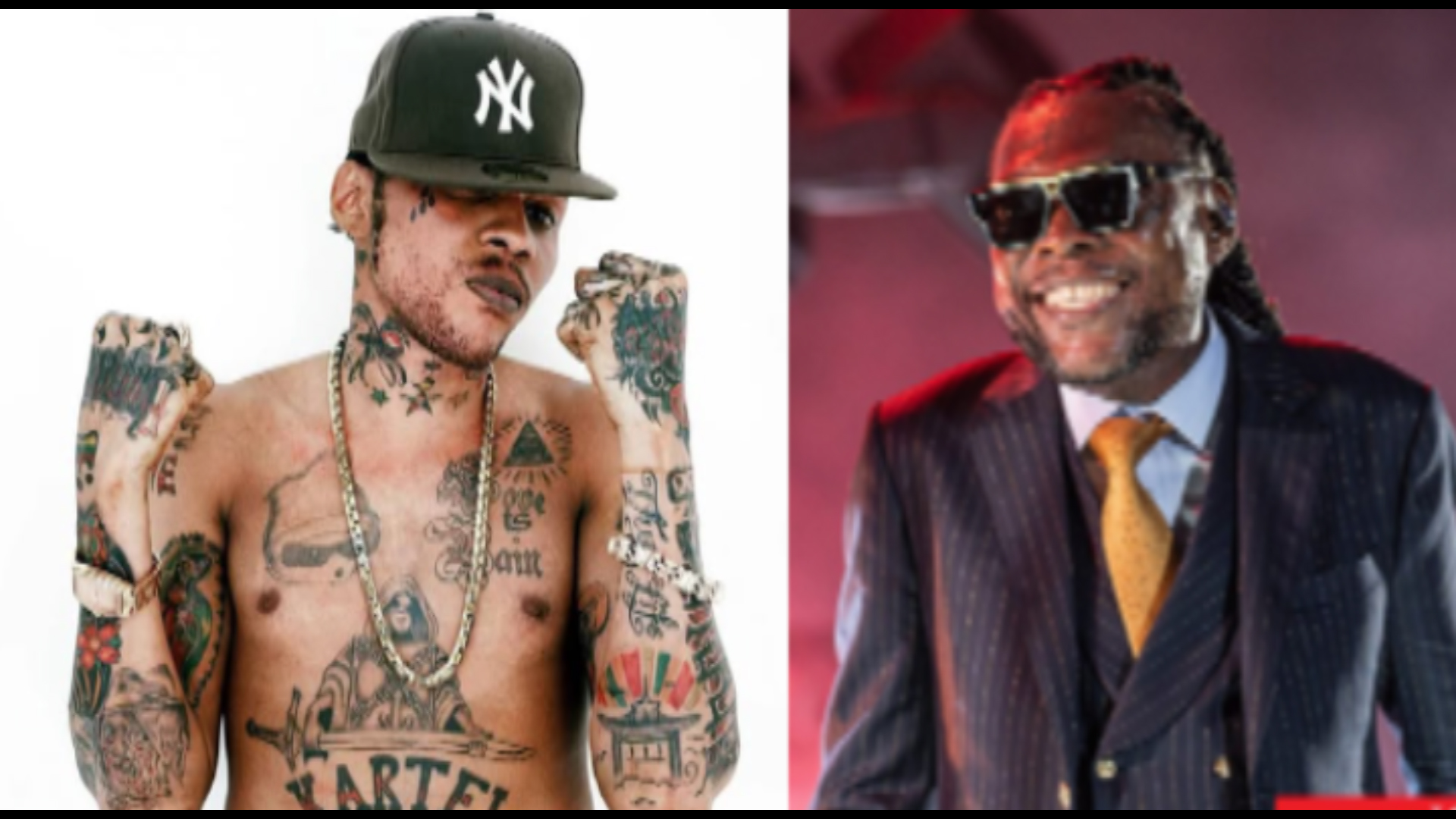 Vybz Kartel: Nilikuwa na’bleach ili tattoo zangu zionekane, sasa najuta sitawahi bleach tena!
