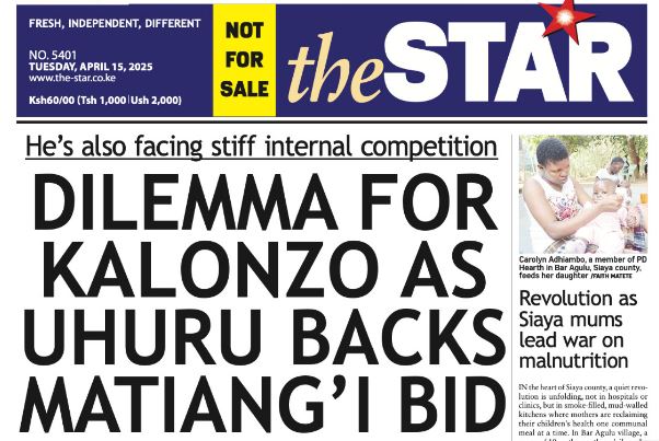 Brief: Dilemma for Kalonzo as Uhuru backs Matiang’i