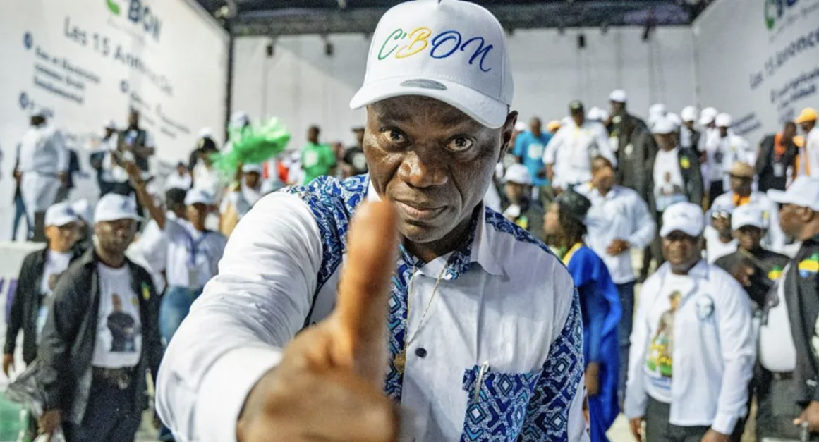 Gabon coup leader wins election by huge margin