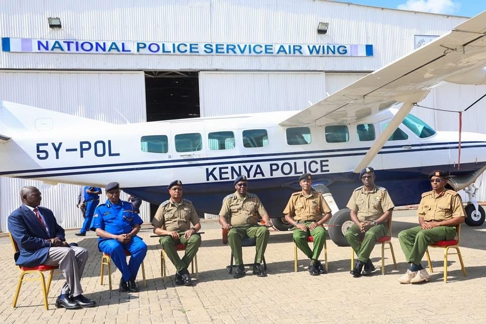 Milisetone! Police Airwing certified as Air Maintanance Organisation