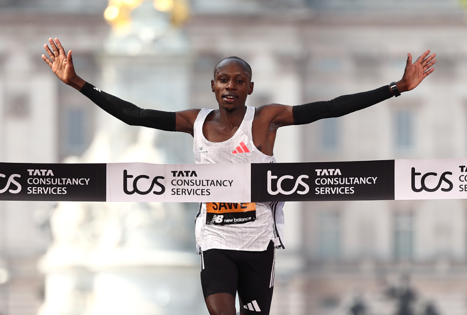 Sawe topples pecking order in London