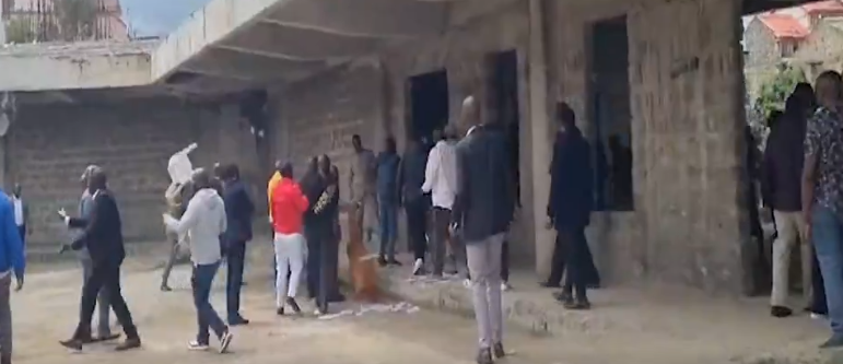 Chaos erupts, guns fired at PCEA Kasarani during Gachagua’s visit