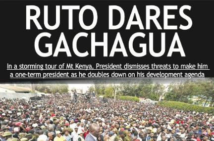 The News Brief: Ruto dares Gachagua