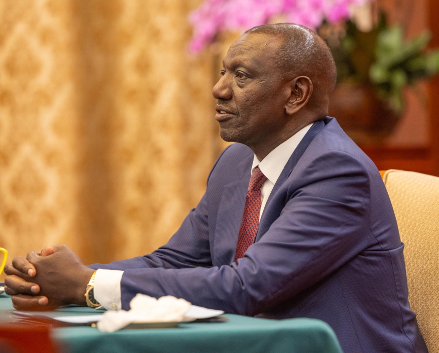 Ruto urges global shift from climate pledges to action