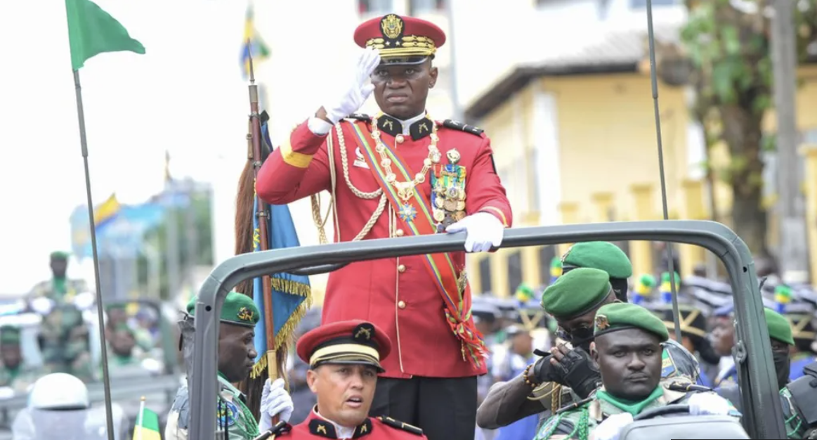 Gabon's coup leader eyes election victory