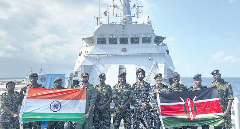 Kenya-India deepen defence ties with maritime engagement accord