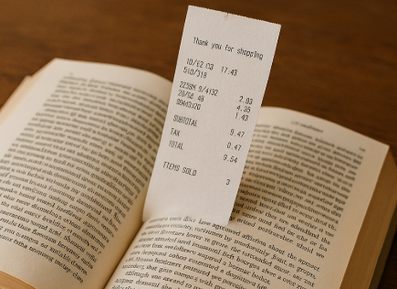 Bookmarks with stories: The random things we use to save our spot