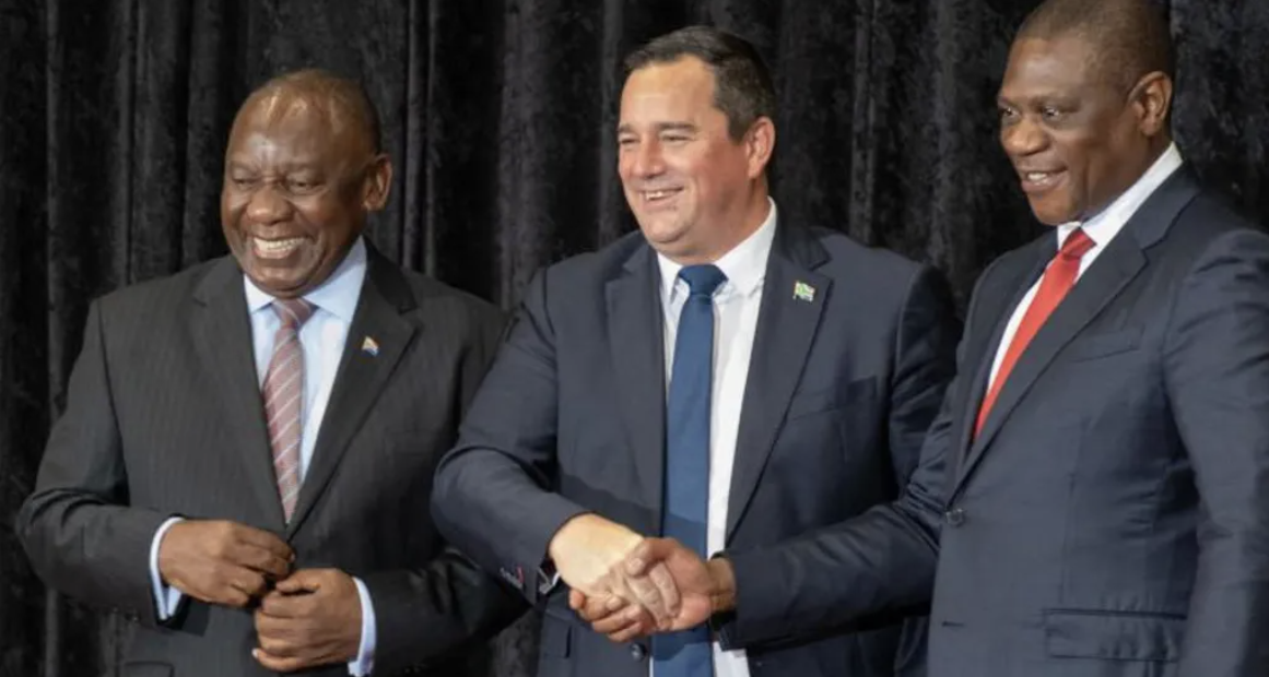 Is South Africa's coalition government about to fall apart?