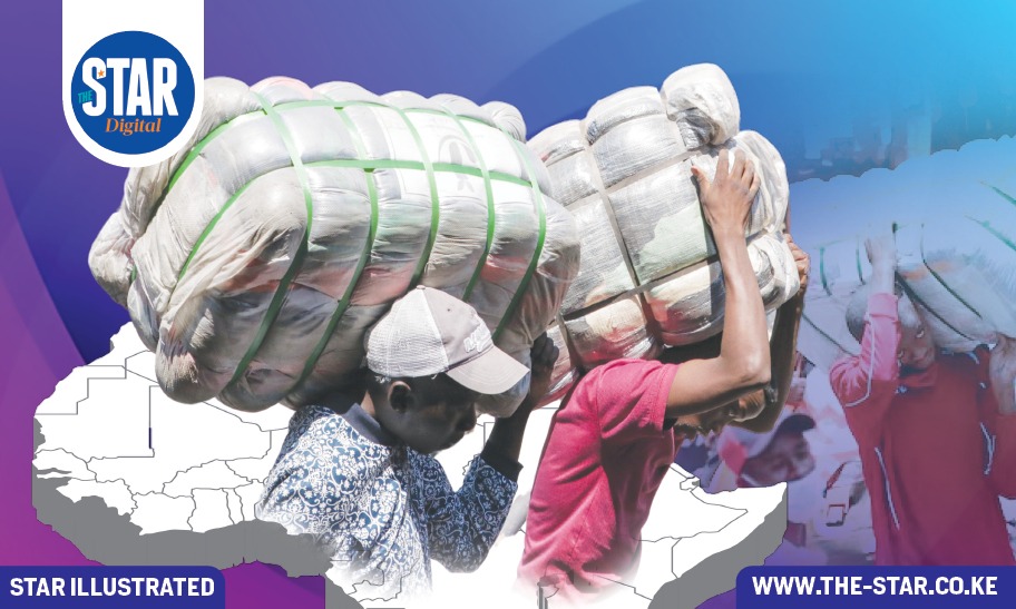 Africa's leading importers of used clothing ($ m)
