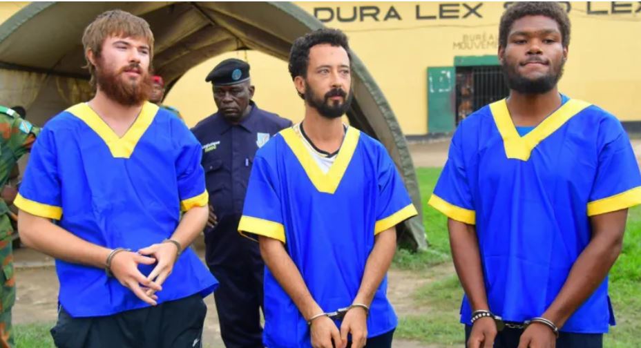 3 Americans jailed over failed DRC coup returned