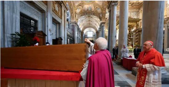 Pope Francis laid to rest