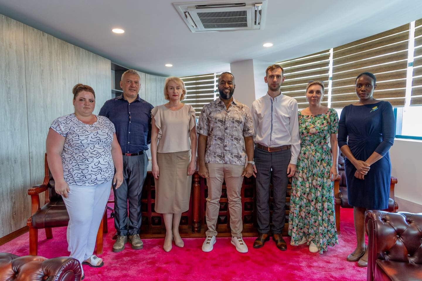 Joho hosts Ukrainian delegation, discuss partnership in maritime, blue economy