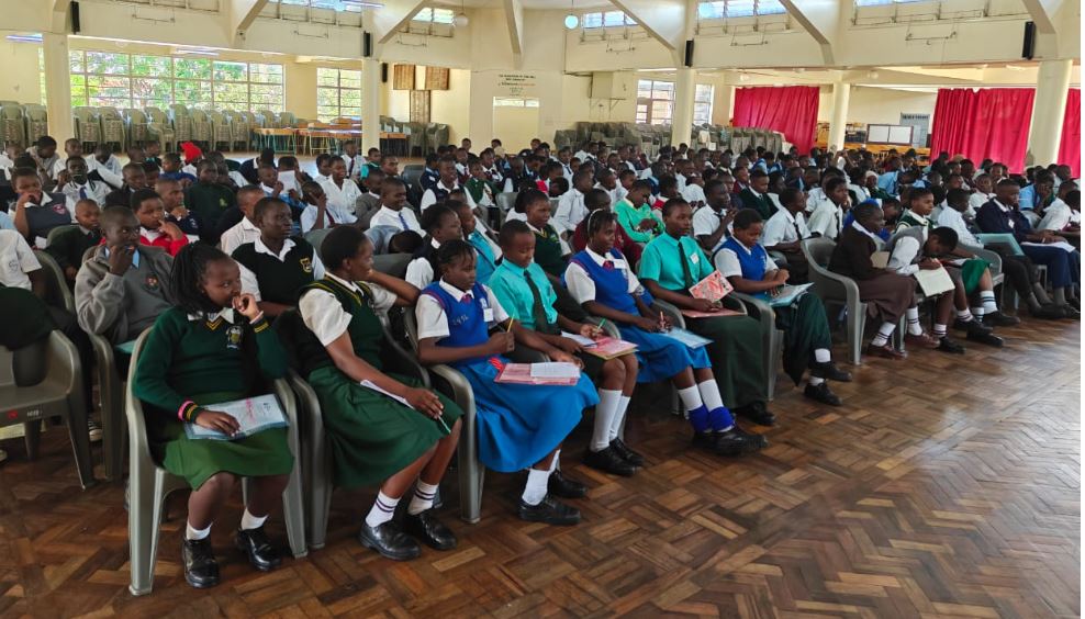 Some 365 Form Two and Three students empowered with life skills lessons