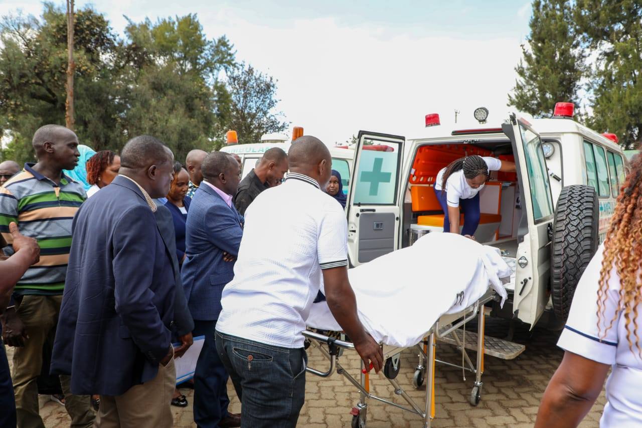 New ambulance to boost Laikipia’s emergency healthcare