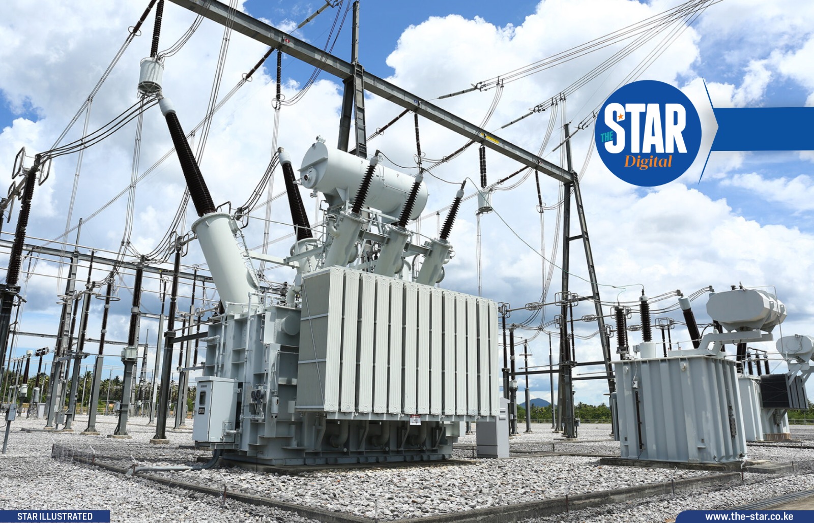 Average electricity prices in shillings