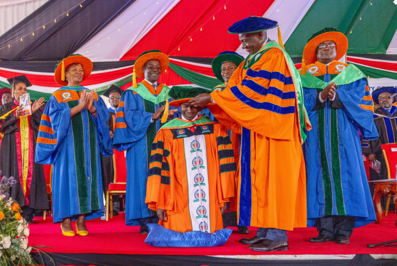 [PHOTOS] Ruto attends installation of Co-operative University Chancellor