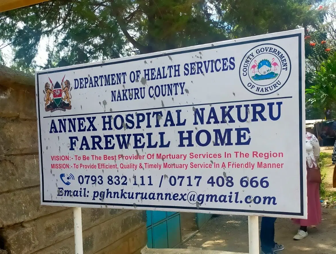 Clock ticks for 59 unclaimed bodies in Nakuru