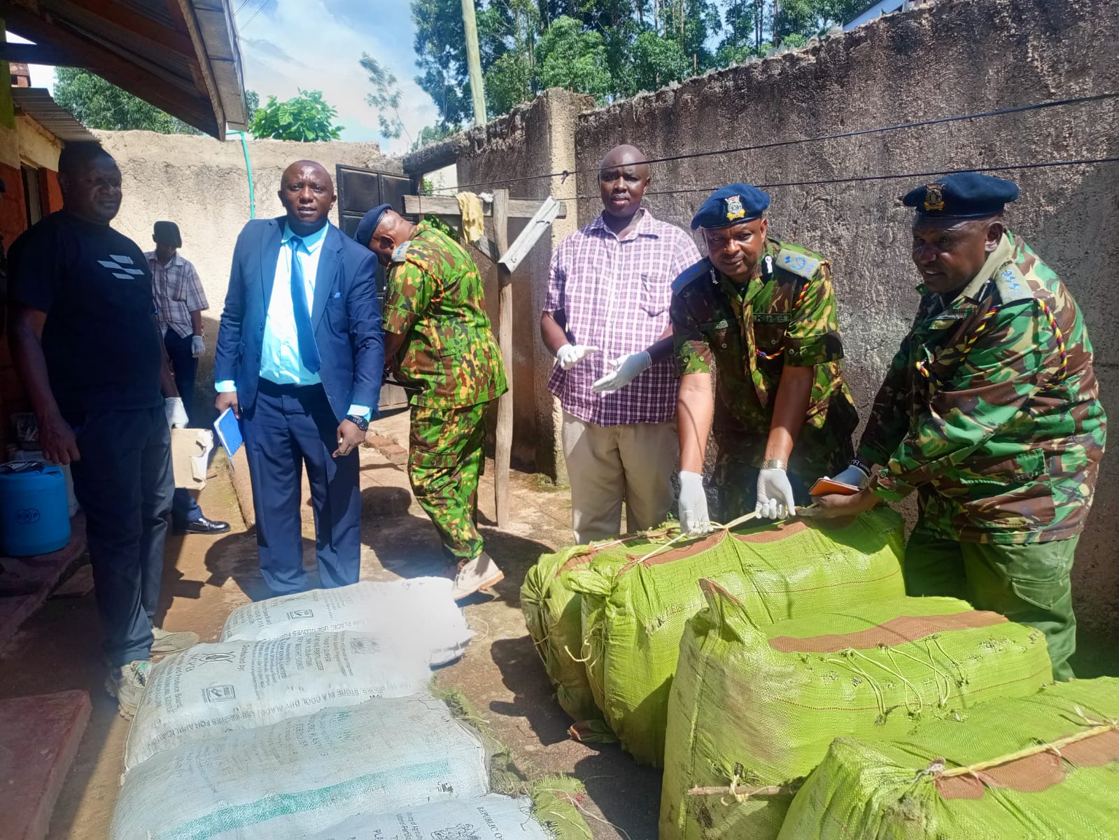 Three Arrested as 710KG of Bhang is Seized in Kisii by NACADA