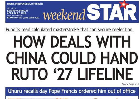Brief: How China deals could hand Ruto lifeline