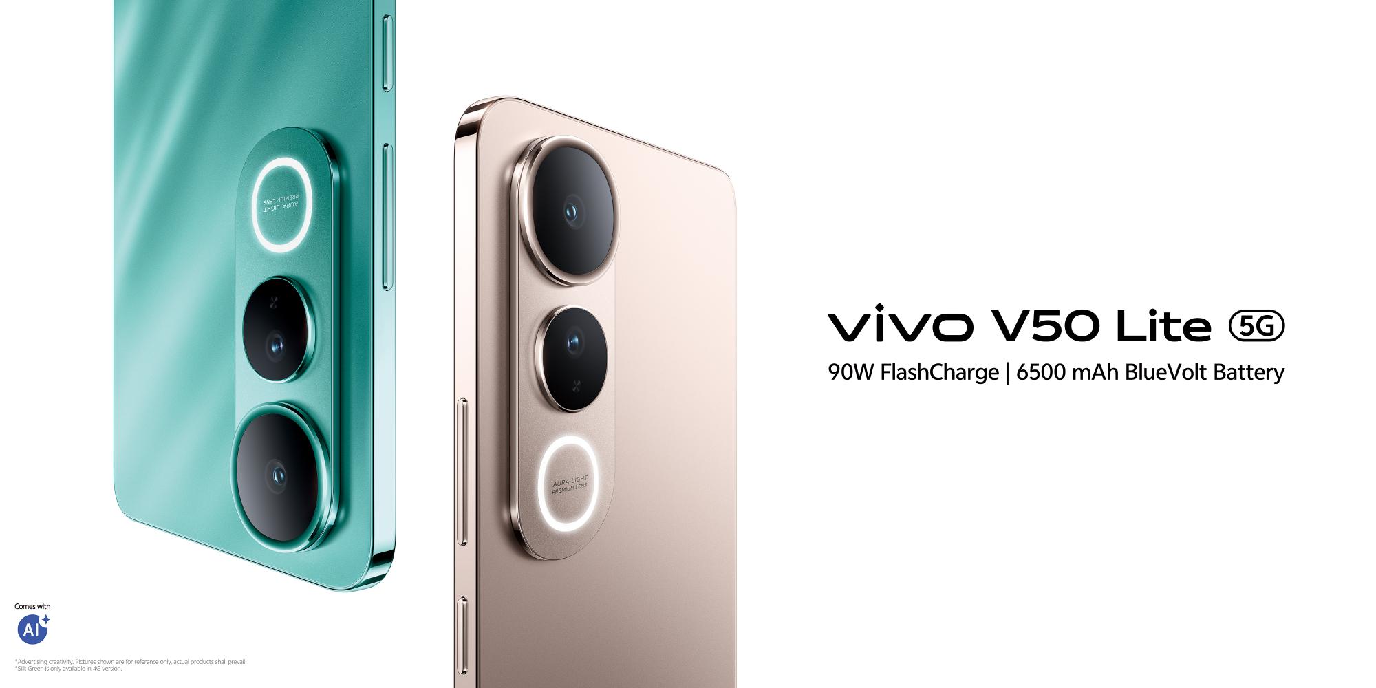 vivo V50 Lite: Power meets style in a slim frame