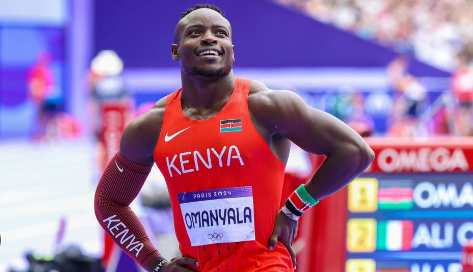Africa’s fastest man, Ferdinand Omanyala