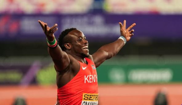 Ferdinand Omanyala/ FILE