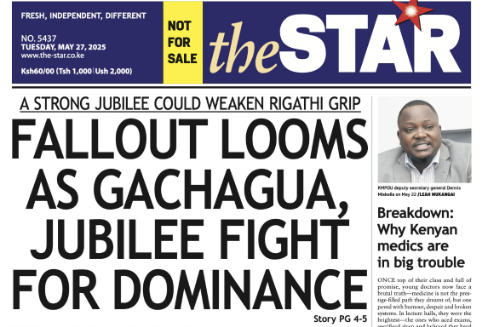 News Brief: Gachagua, Jubilee fight for dominance