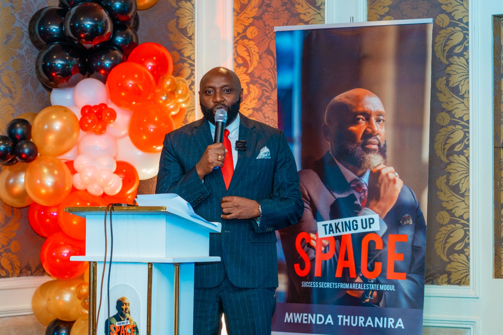 Mwenda Thuranira Launches His Debut Book “Taking Up Space”