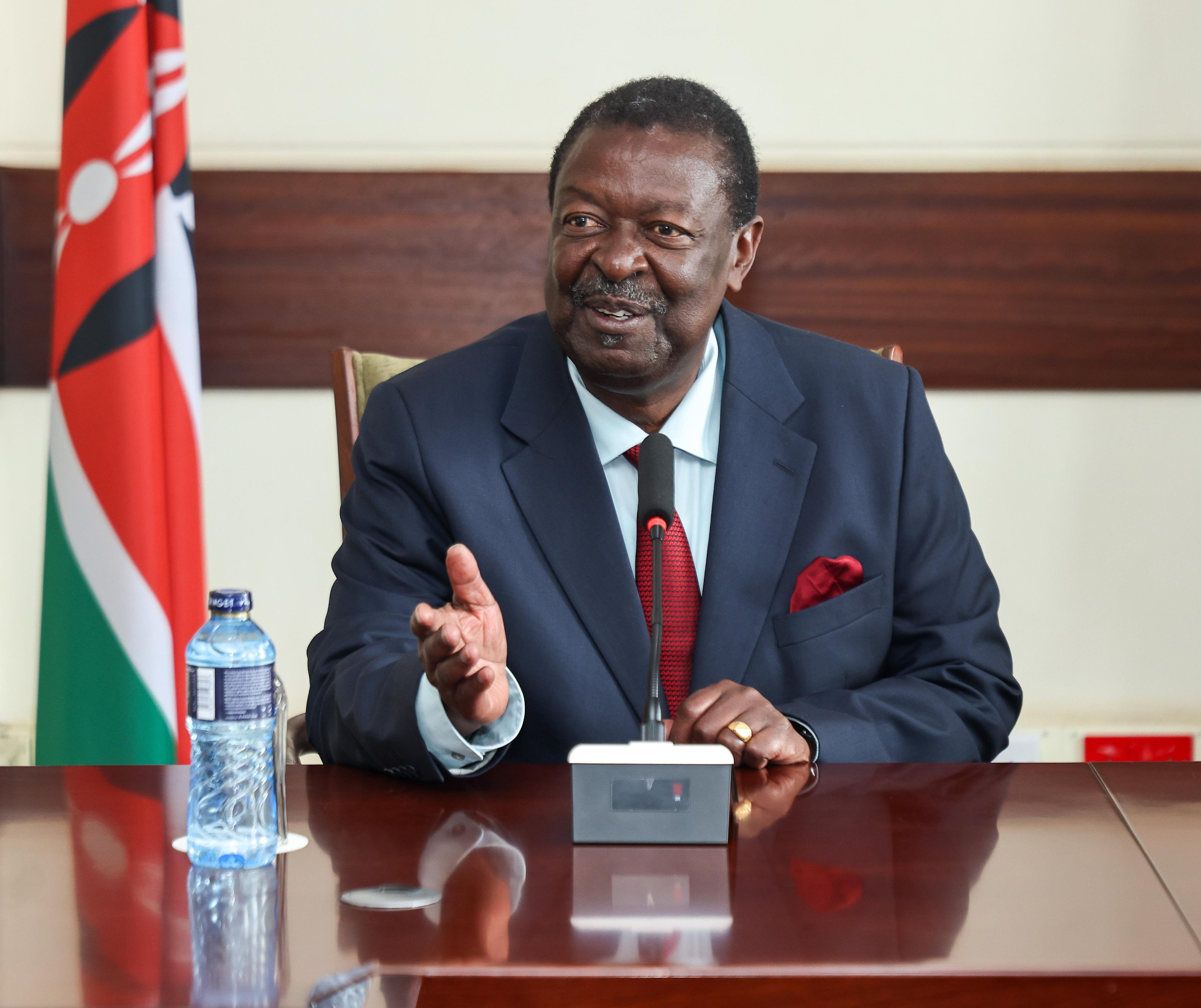 Mudavadi officially hands over gender docket