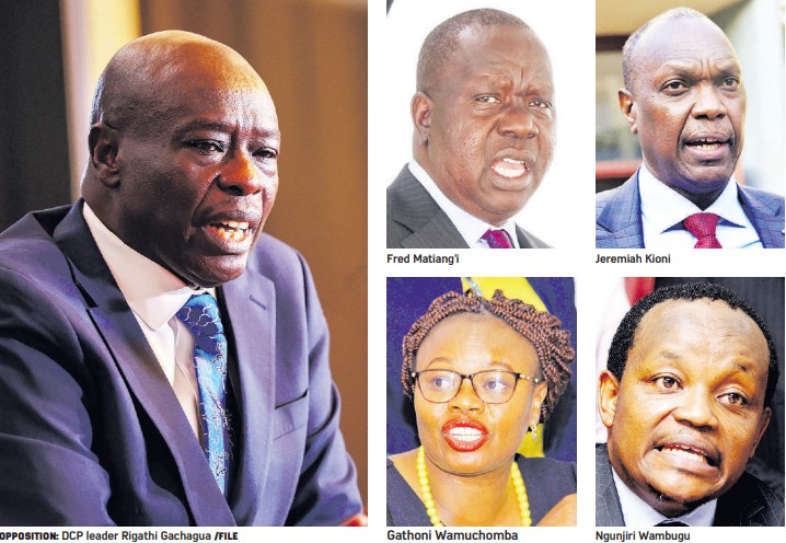 Fallout looms as Gachagua, Jubilee fight